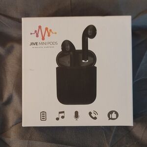 NIB. JIVE MINI PODS WIRELESS EARPODS